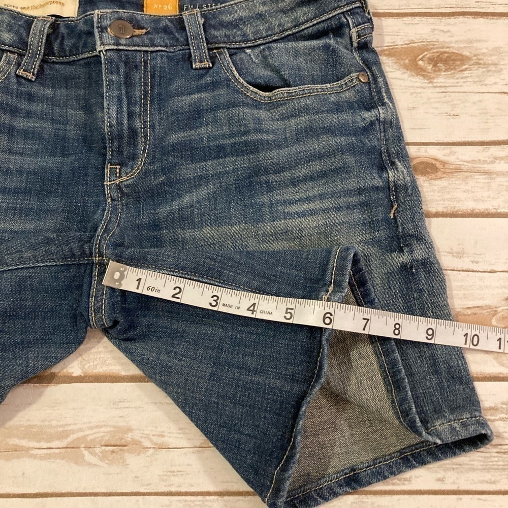 Anthropologie Pilcro and The Letterpress Fit Stet Jean Shorts Size 26 - Picture 6 of 10